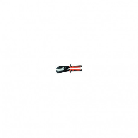 Compound action swaging tool, 5 blades, for inox max 0,8mm - depth 52mm