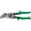 Freund offset tin snips – left-handed, gear transmission, 225mm blade, hardened steel blades