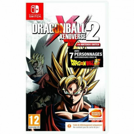 Videomäng Switch konsoolile Bandai Dragon Ball Xenoverse 2 Super Edition Allalaadimiskood