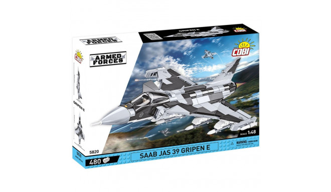 Bricks Armed Forces SAAB Jas 39 Gripen E 480 blocks