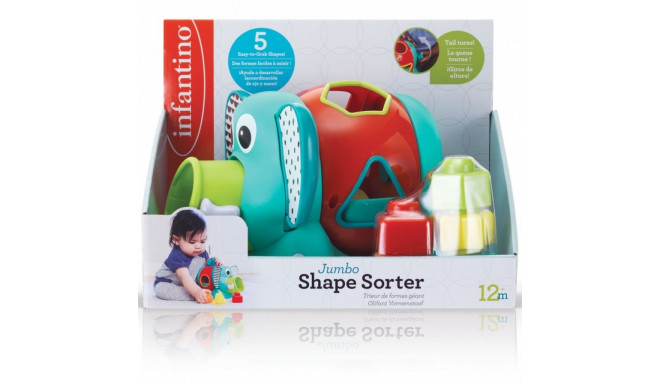 Sorter with blocks - Elephant Infantino