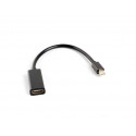Mini DisplayPort adapter (M) -> HDMI (F) on the cable