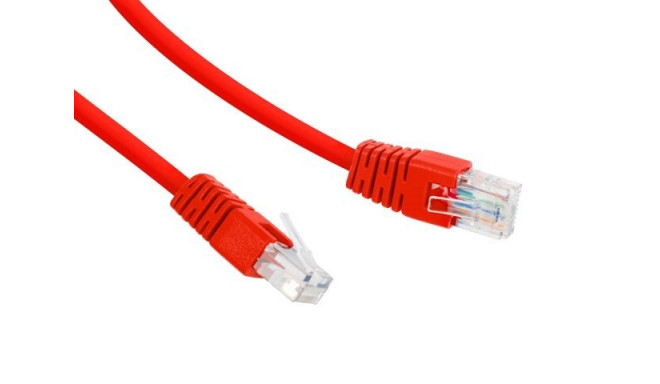Patch cord Cat.6 UTP 1m red