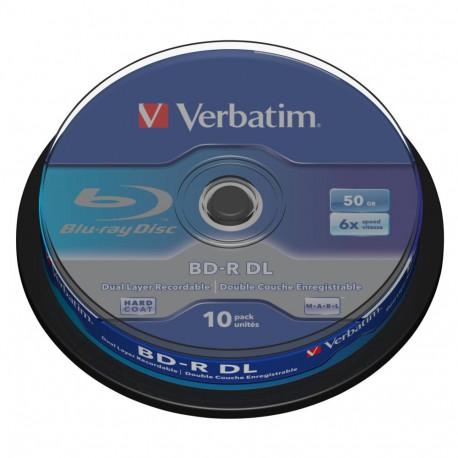 BD-R Verbatim 50GB 10 tk