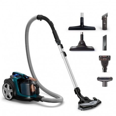 Vacuum Cleaner|PHILIPS|PowerPro Expert|Bagless|900 Watts|Capacity 2 l|Noise 75 dB|Green|Weight 5.5 k