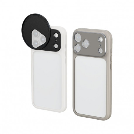 SmallRig 5794 FilMov Lightweight Photography Bumper Case for iPhone 17 Pro Max (Gray)