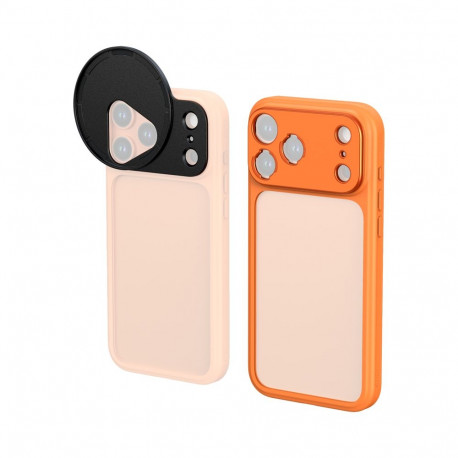 SmallRig 5792 FilMov Lightweight Photography Bumper Case for iPhone 17 Pro (Orange)