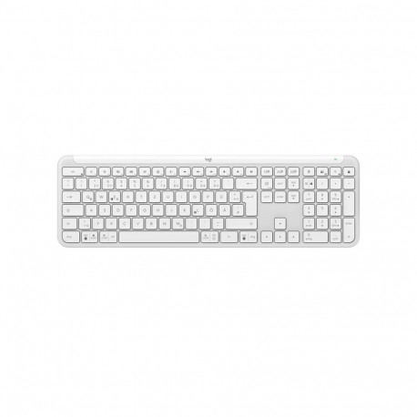 Klaviatuur Logitech Signature Slim K950 US (W), valge