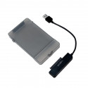 USB3.0 to 2.5' SATA adapter with case
