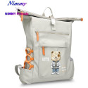 Nimmy Cool&Cute 2.0 Bear Laptop Backpack - Gray