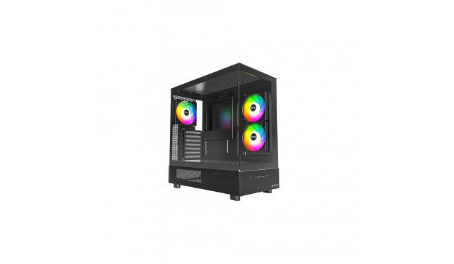 Case|MONTECH|XR|MidiTower|Not included|ATX|MicroATX|MiniITX|Colour Black|XR(B)