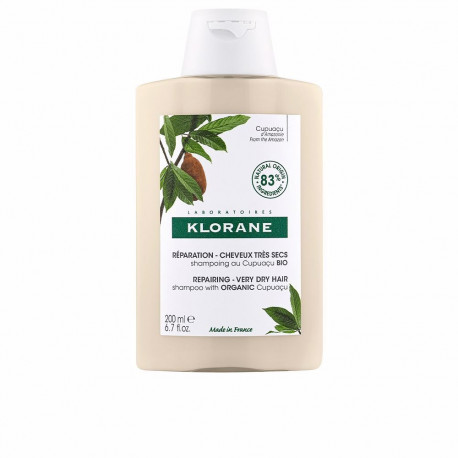 KLORANE AL CUPUAÇU BIO champú reparador para cabello muy seco 200 ml