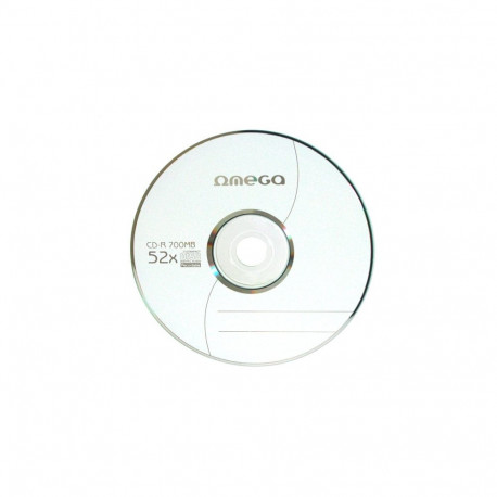 Omega CD-R 700MB 52x 10pcs Envelope (56996)