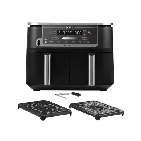 Ninja kuumaõhufritüür toidutermomeetriga Foodi MAX kaks tsooni