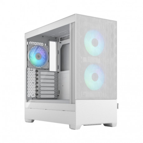 Fractal Design | Pop Air RGB | Side window | White TG Clear Tint | ATX, mATX, Mini ITX | ATX