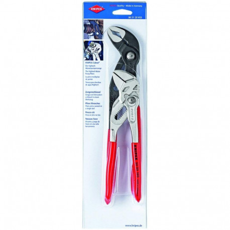 Knipex komplet 003120V03 - red / black, 2-parts set