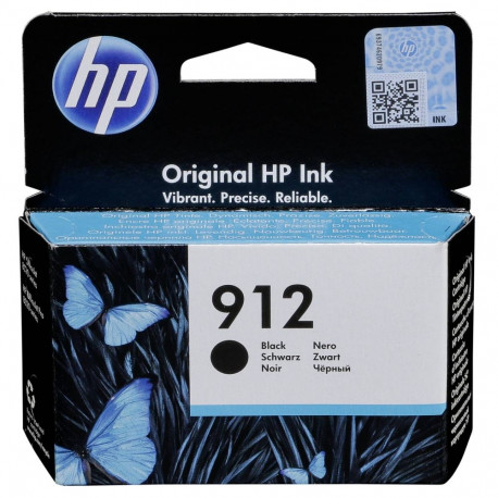 HP Ink No 912 Black Schwarz (3YL80AE)