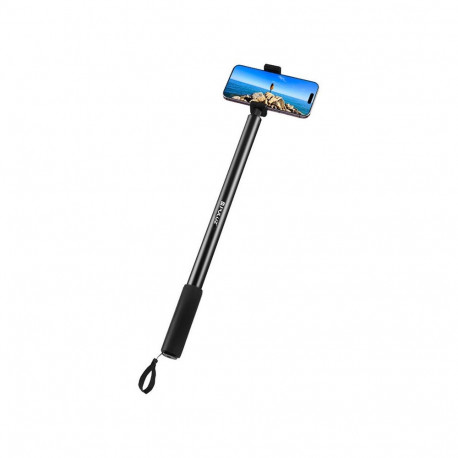 Metal selfie holder 2m PULUZ for Insta360 One RS/X2/X3/X4 camera (black)