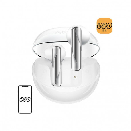 TWS QCY AilyBuds Clear T32 Headphones (white)