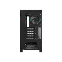 Darkflash DY451 PRO computer case (black) + 1 fan