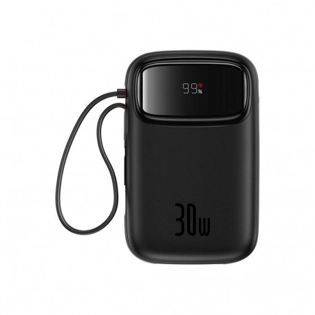 Powerbank Baseus QPow 2 10000mAh 30W 2xUSB-C (black)