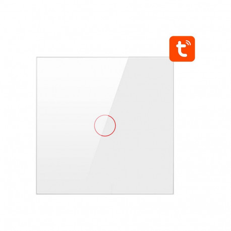 Smart Light Switch ZigBee Avatto ZTS02-EU-W1 1 Way TUYA (white)