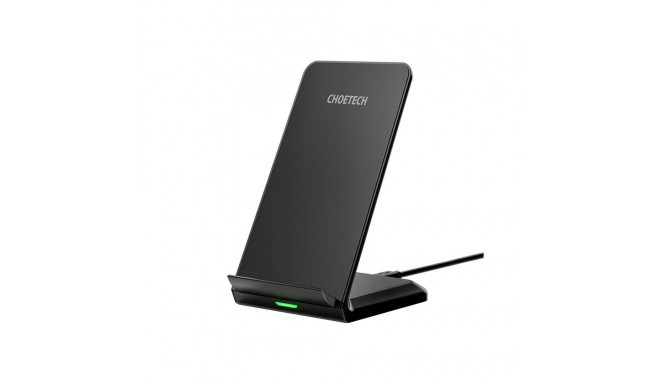 Choetech 10W inductive wireless charger with stand (black)