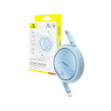 USB Cable Baseus Free2Pull USB-C to iP 20W 1m (blue)