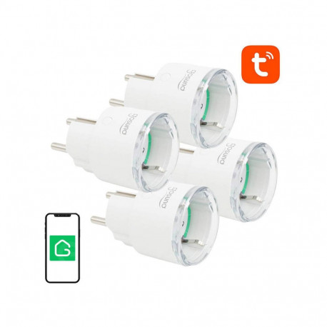 Smart plug WiFi Gosund SP111 3680W 16A, Tuya 4-pack