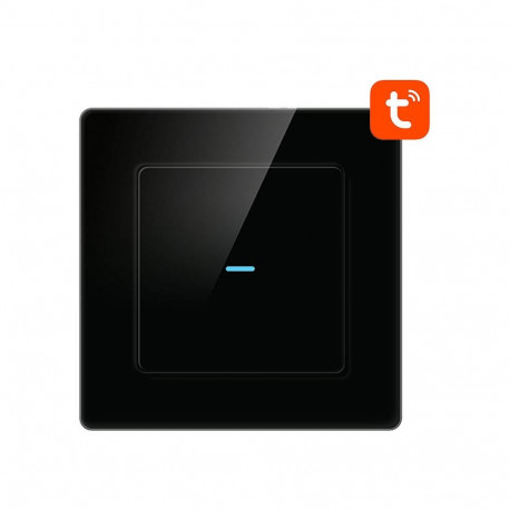 Smart Light Switch WiFi Avatto N-TS10-B1 1 Way TUYA (black)