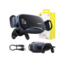 Car holder with inductive charger Baseus LightChaser (Black)