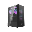 Darkflash A290 computer case (black) + 3 fans