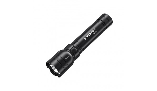 Superfire GTS6 flashlight, 360 lm, USB-C, 7W, 5 modes, 150m
