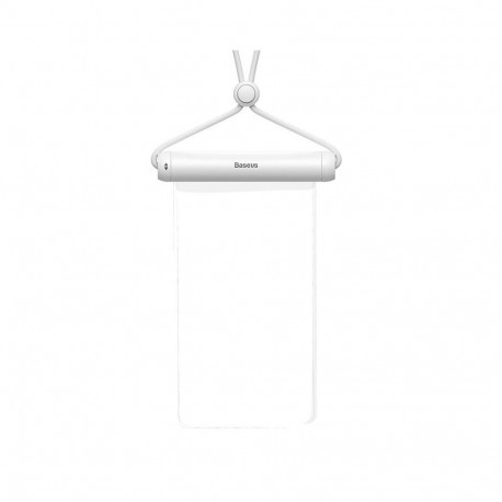 Baseus Cylinder Slide-cover waterproof smartphone bag (white)