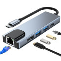Tech-Protect USB hub 5in1, hall