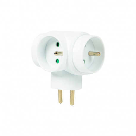 98-605# Rozgałęźnik r-31 pr 3gniazda z uziemieniem