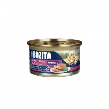 BOZITA Mousse Wild boar - wet cat food - 85g