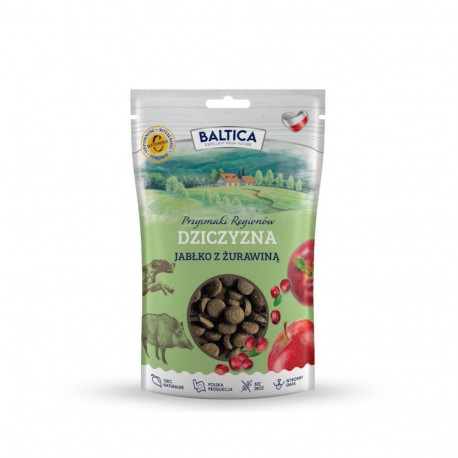 BALTICA Przysmaki regionów hirveliha õunaga koeramaius 100g