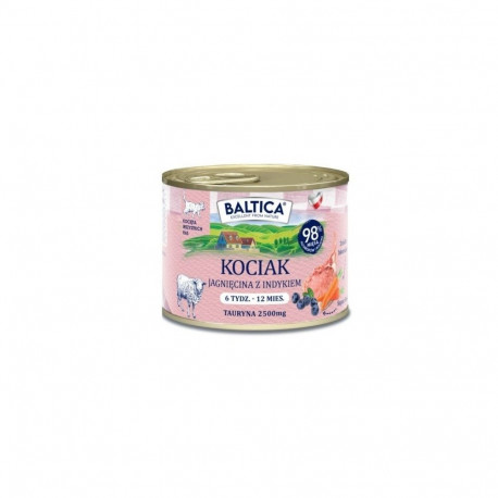 BALTICA Smaki regionów Kitten lamb kalkuniga märg kassitoit 185g