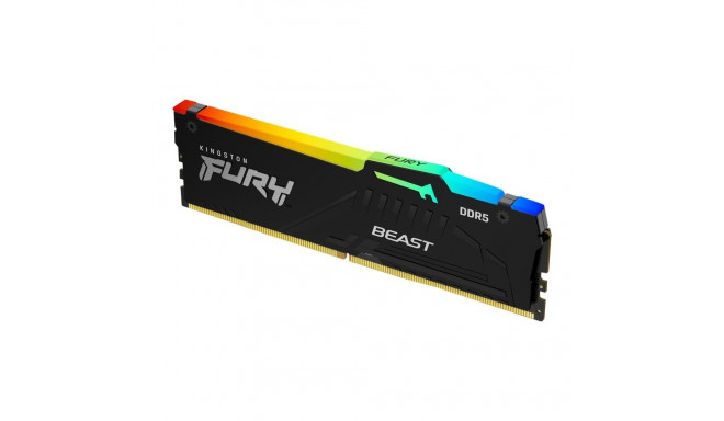 Kingston mälumoodul FURY Beast RGB EXPO 16GB DDR5 6000MHz PC/server Registered No ECC No, must