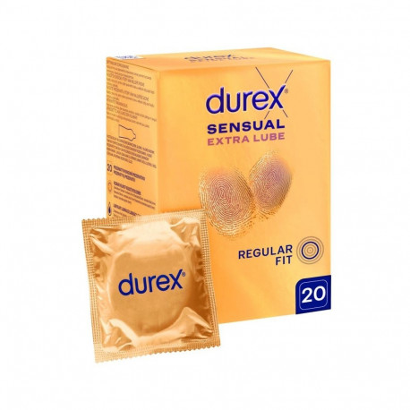 Durex Sensual Extra Lubricated 20's