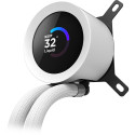 NZXT Kraken Plus RGB 240, water cooling white