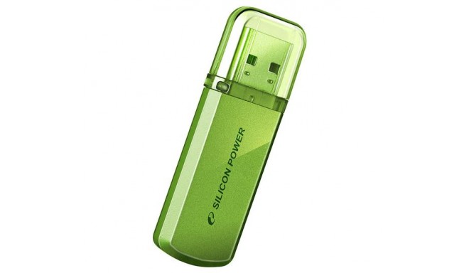 Silicon Power flash drive 4GB Helios 101, green