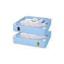 Thermaltake CT140 EX Reverse ARGB Sync PC Cooling Fan (Light Blue, Pack of 3, 140 mm)