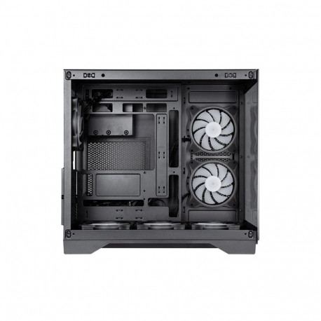 Visio karastatud klaas GM-30B-TG-OP 2×, must