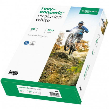 Inapa Recyconomic Evolution white A3, paper (DIN A3 (500 sheets), 80 g/m)