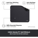 Logitech Mouse Pad Studio, mouse pad (black)