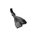 be quiet! 12VHPWR PCIe adapter cable (black, 0.6 meter)