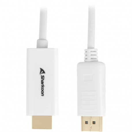 Adapterkaabel Displayport 1.2 > HDMI 4K 2Meter, valge