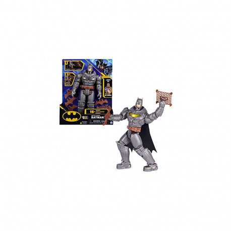 Batman 30 cm Deluxe-Actionfigur mit Schlag- und Wurffunktion (5 Ausrüstungsgegenstände, Licht- und S